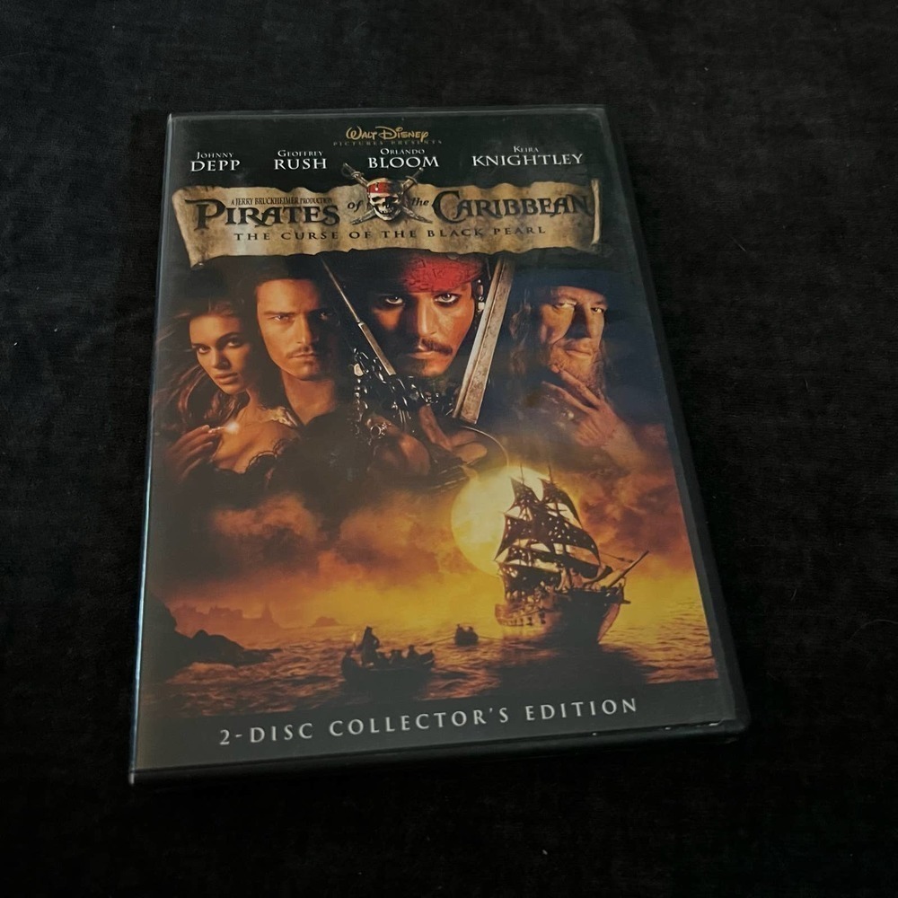 5/$25  DISNEY'S Pirates of the Caribbean 2-Disc Collector's Edition DVD